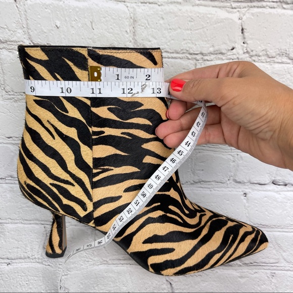 NWOB Samantha Genuine Calf Hair Bootie SAM EDELMAN - Picture 14 of 15